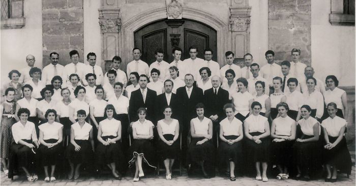 Der Stadtkirchenchor 1957 